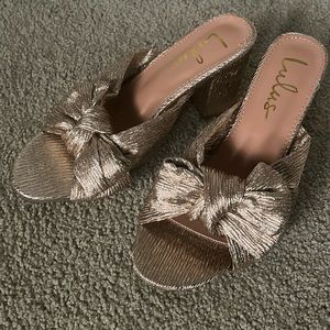 Lulus Knotted High Heel Open Toe Sandals